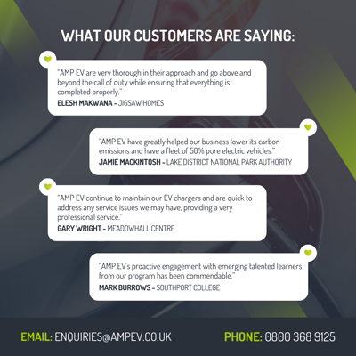 AMP EV Testimonials