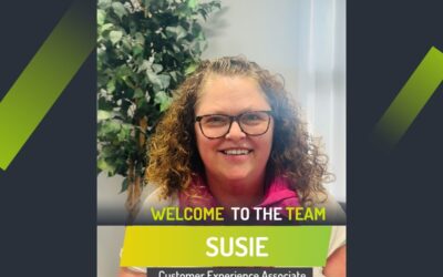 Welcoming Susie to the team!