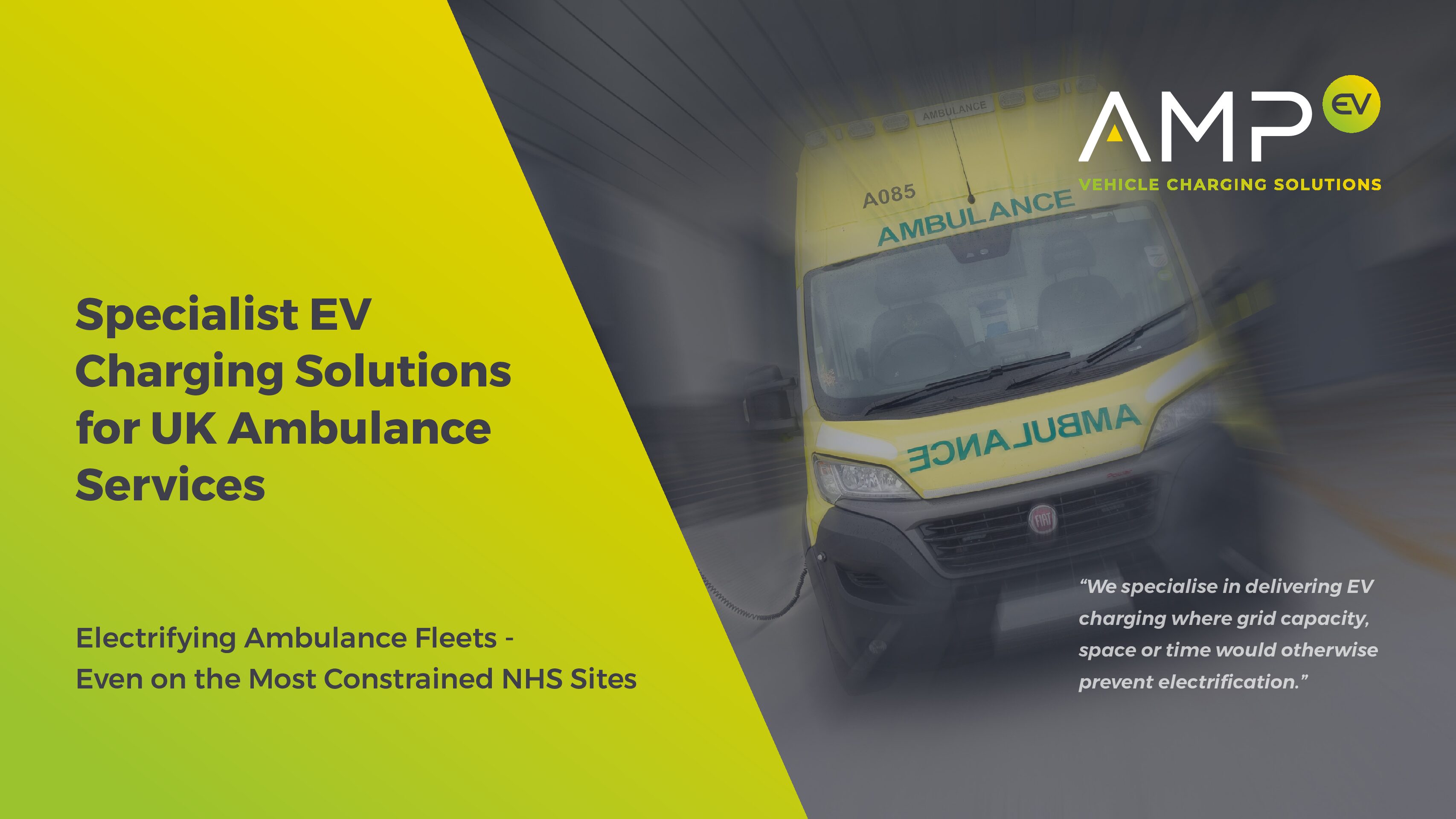 Electrifying Ambulance Fleets